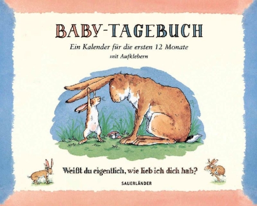 Buchcover und Innenansicht für das Buch: A Baby's first Year Calendar with Stickers