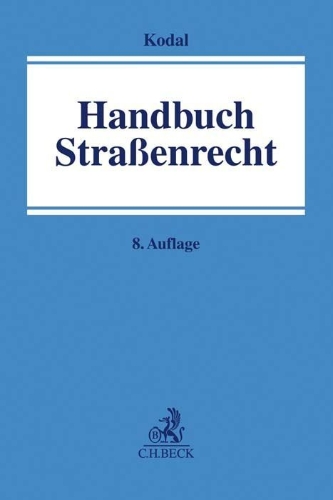 Buchcover und Innenansicht für das Buch: Straßenrecht