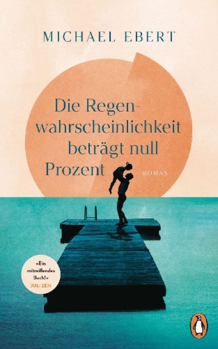 Buchcover und Innenansicht für das Buch: Die Regenwahrscheinlichkeit beträgt null Prozent