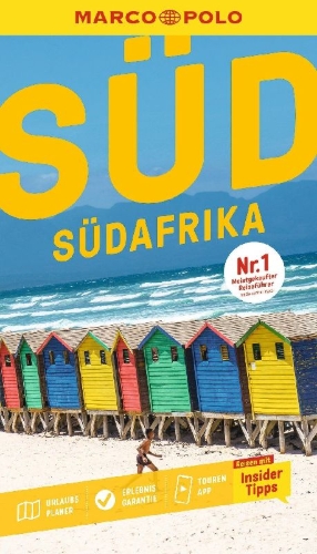 Buchcover und Innenansicht für das Buch: MARCO POLO Reiseführer Südafrika