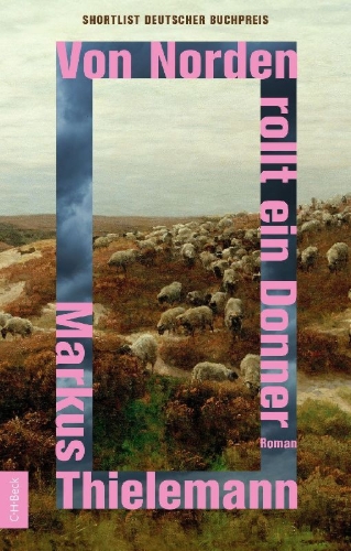 Buchcover und Innenansicht für das Buch: Von Norden rollt ein Donner