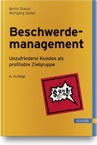 Buchcover und Innenansicht für das Buch: Beschwerdemanagement