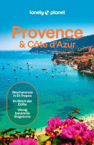 Buchcover und Innenansicht für das Buch: LONELY PLANET Reiseführer Provence & Côte d'Azur