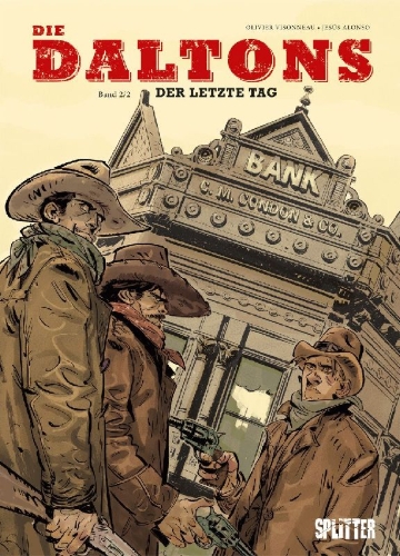 Buchcover und Innenansicht für das Buch: Les Dalton
