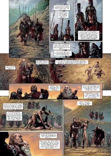 Buchcover und Innenansicht für das Buch: Titans 1