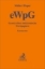 Buchcover und Innenansicht für das Buch: Gesetz über elektronische Wertpapiere (eWpG)