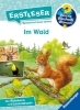 Buchcover und Innenansicht für das Buch: Wieso? Weshalb? Warum? Erstleser, Band 17 - Im Wald