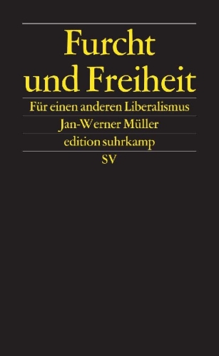 Buchcover und Innenansicht für das Buch: Furcht und Freiheit