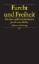 Buchcover und Innenansicht für das Buch: Furcht und Freiheit