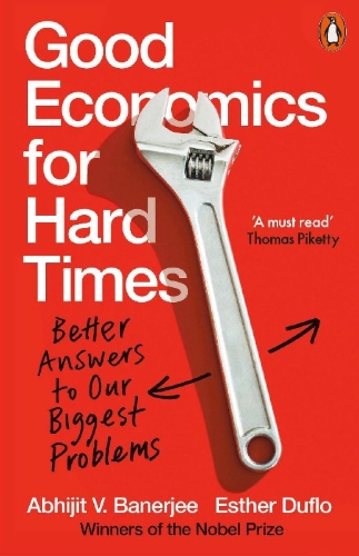 Buchcover und Innenansicht für das Buch: Good Economics for Hard Times