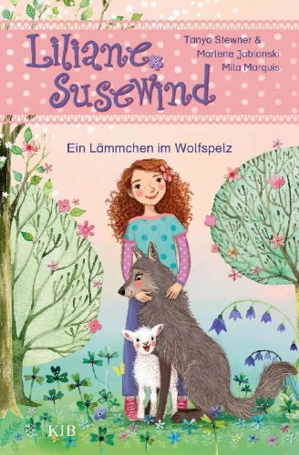 Buchcover und Innenansicht für das Buch: Liliane Susewind - Ein Lämmchen im Wolfspelz