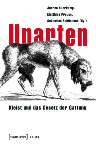 Buchcover und Innenansicht für das Buch: Unarten