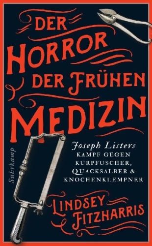 Buchcover und Innenansicht für das Buch: The Butchering Art. Jospeh Lister's Quest to Transform the Grisly World of Victorian Medicine