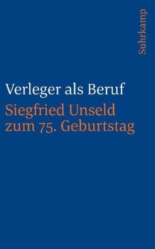 Buchcover und Innenansicht für das Buch: Verleger als Beruf
