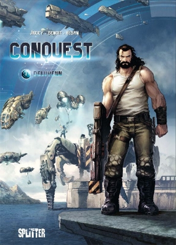 Buchcover und Innenansicht für das Buch: Conquest. Band 2