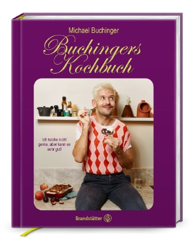 Buchcover und Innenansicht für das Buch: Buchingers Kochbuch