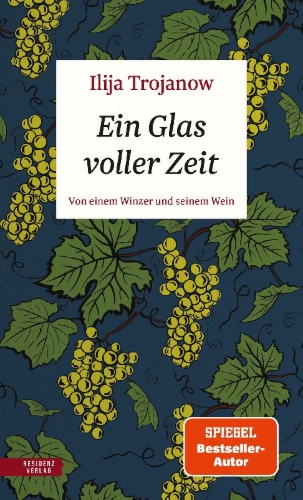 Buchcover und Innenansicht für das Buch: Ein Glas voller Zeit