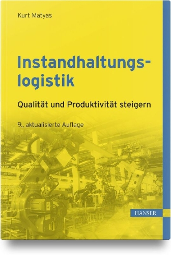 Buchcover und Innenansicht für das Buch: Instandhaltungslogistik