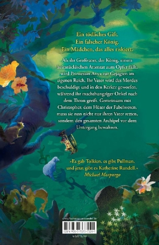Buchcover und Innenansicht für das Buch: Impossible Creatures - The Poisoned King