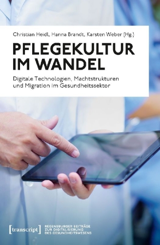 Buchcover und Innenansicht für das Buch: Pflegekultur im Wandel