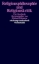 Buchcover und Innenansicht für das Buch: Religionsphilosophie und Religionskritik