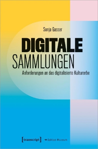 Buchcover und Innenansicht für das Buch: Digitale Sammlungen