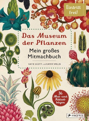 Buchcover und Innenansicht für das Buch: Botanicum Activity Book
