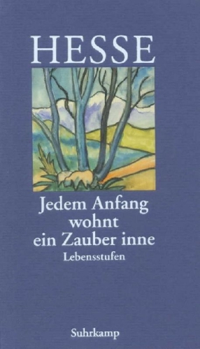 Buchcover und Innenansicht für das Buch: Jedem Anfang wohnt ein Zauber inne