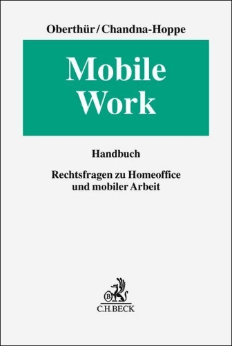 Buchcover und Innenansicht für das Buch: Mobile Work