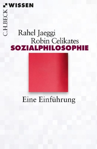 Buchcover und Innenansicht für das Buch: Sozialphilosophie