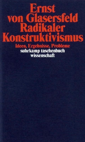 Buchcover und Innenansicht für das Buch: Radical Constructivism. A Way of Knowing and Learning