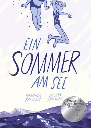 Buchcover und Innenansicht für das Buch: Ein Sommer am See