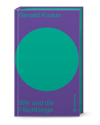 Buchcover und Innenansicht für das Buch: Wir und die Flüchtlinge