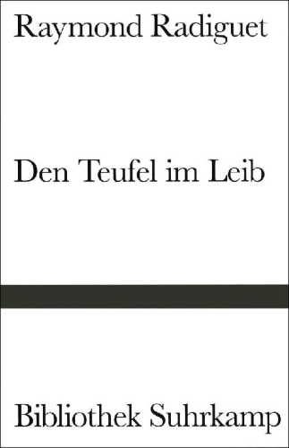 Buchcover und Innenansicht für das Buch: Le diable au corps