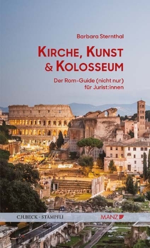 Buchcover und Innenansicht für das Buch: Kirche, Kunst und Kolosseum