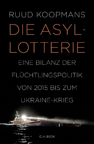 Buchcover und Innenansicht für das Buch: Die Asyl-Lotterie