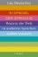 Buchcover und Innenansicht für das Buch: Through the Language Glass. How Words Colour Your World