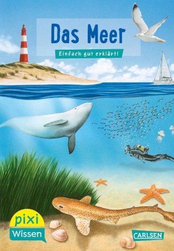 Buchcover und Innenansicht für das Buch: Pixi Wissen Nr. 11: VE 5 Das Meer (5 Exemplare)