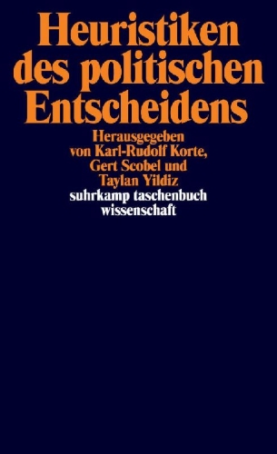 Buchcover und Innenansicht für das Buch: Heuristiken des politischen Entscheidens