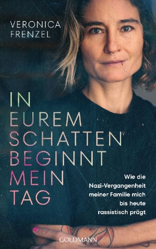 Buchcover und Innenansicht für das Buch: In eurem Schatten beginnt mein Tag