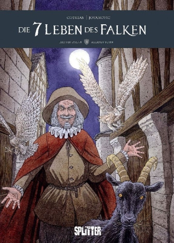 Buchcover und Innenansicht für das Buch: Les 7 vies de l'epervier - troisieme cycle 3