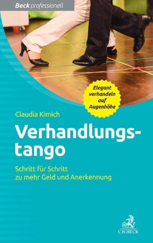 Buchcover und Innenansicht für das Buch: Verhandlungstango