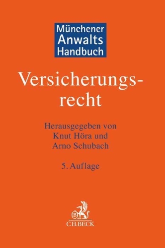 Buchcover und Innenansicht für das Buch: Münchener Anwaltshandbuch Versicherungsrecht