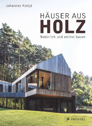 Buchcover und Innenansicht für das Buch: Häuser aus Holz
