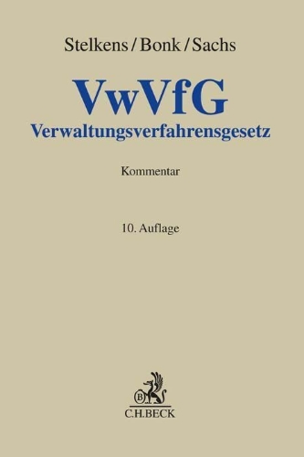 Buchcover und Innenansicht für das Buch: Verwaltungsverfahrensgesetz