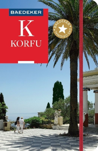Buchcover und Innenansicht für das Buch: Baedeker Reiseführer Korfu