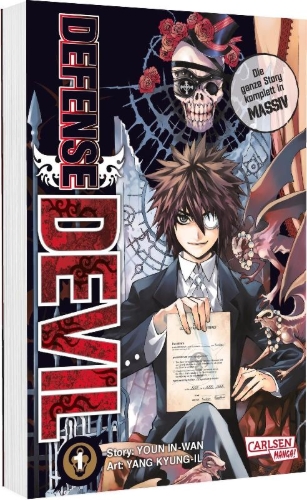 Buchcover und Innenansicht für das Buch: Defense Devil