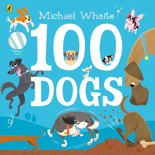 Buchcover und Innenansicht für das Buch: 100 Dogs
