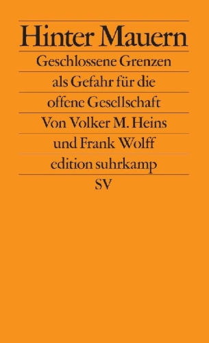Buchcover und Innenansicht für das Buch: Hinter Mauern