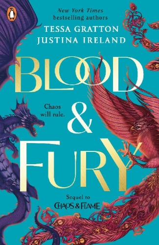 Buchcover und Innenansicht für das Buch: Blood & Fury
